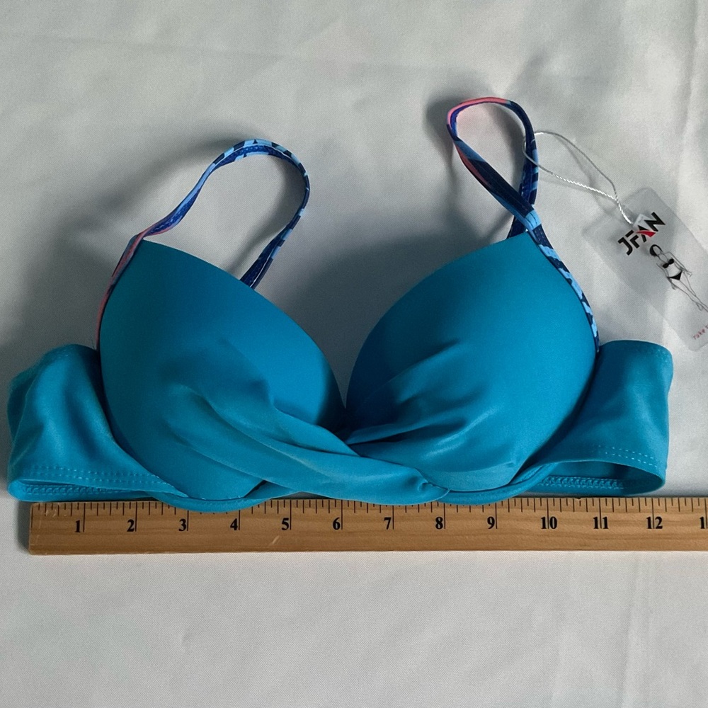 JFAN Women's Swimsuit Blue Set of Two Piece Size S - Picture 7 of 8